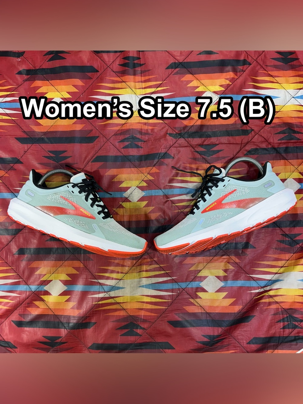 Brooks Launch 9 1203731B413 Green Women's Size 7.5 Athletic Running Shoes